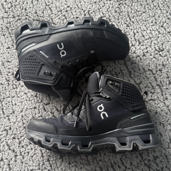 On Running Black and Gray High-Top Shoes - Picture 11 of 13